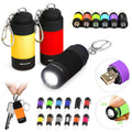 Mini USB Rechargeable Flashlight Keychain