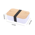 33.81Oz Lunch Box For Adults And Students With Natural Bamboo Lid, Spoon, Fork, Knife