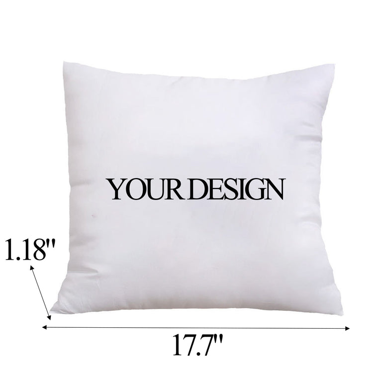 Peach Velvet Sofa Pillow