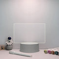 Warm LED Acrylic Message Board
