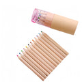 12 Colors Color Pencils Log Drawing Pencils