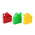 House Tape Measure Promotional Keychain