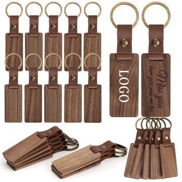 Blank Wooden Keychains