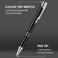 2 in 1 Ballpoint Pen with Flashlight LED