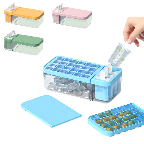 2-In-1 Ice Cream Ice Cube Storage Box