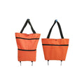 Foldable Expandable Shopping Bag W/Wheels