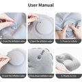 Portable Push Inflatable Neck Pillow