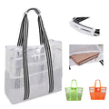 PVC Travel Transparent Tote Organizer Bag