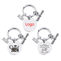 Metal Keychain Memorial Decoration