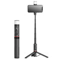 Foldable Telescopic Selfie Stick with Triangular Stand