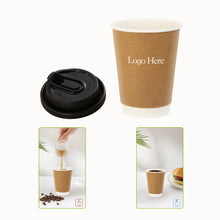 12oz Eco-Friendly Hot Cold Paper Cup