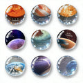 Crystal Glass Fridge Magnet