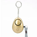 Security Sound Personal Alarm Keychain With Led Light