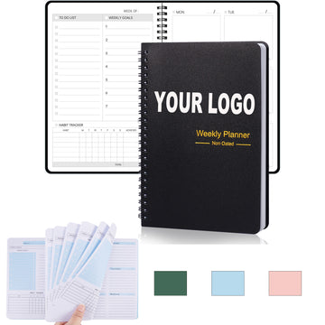 A5 Self-Discipline Weekly Plan Coil Diary Book
