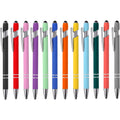 2 In 1 Retractable Metal Stylus Ballpoint Pen