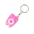 10M Tooth Shaped Dental Floss W/Keychain