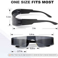 Futuristic Rimless UV Sunglasses