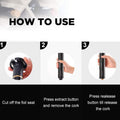 Electric Wine Bottle Opener With Foil Cutter