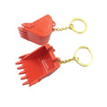 Alloy Excavator Bucket Keychain/ Bulldozer Bucket Pendant