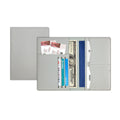 Pu Passport Cover With Card And Ticket Slot