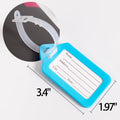 Plastic Luggage Tag with Name Card