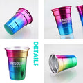 Discoloration Aluminum Cup