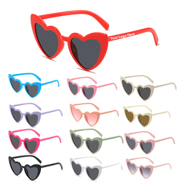 Love Heart Shaped Sunglasses