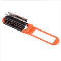 Portable Mini Folding Mirror Comb