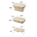 Foldable Picnic Basket with Tray Table