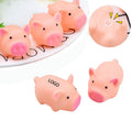 Mini Pink Squeaky Pig Toy Squeaker Bath Toy Rubber Bath Pig