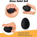 Egg-Shaped Hand Finger Grip Strength Train Ball