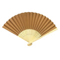 8.2" Folding Advertising Paper Bamboo Fan