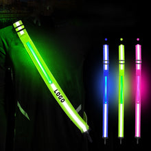 High Visibility Reflective Sash For Walking At Night