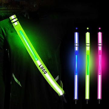 High Visibility Reflective Sash For Walking At Night