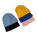 Monochrome Warm Autumn And Winter Knit Hat