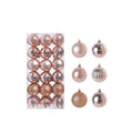 Christmas Tree Decorations 6 Styles Small Shatterproof Balls