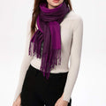 80 Iches Long Winter Women'S Cashmere Scarf