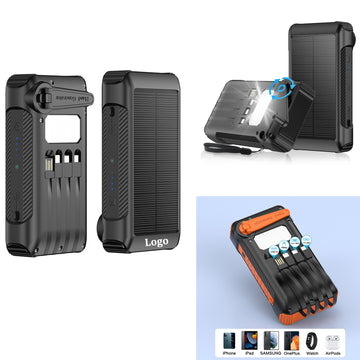 10000 mAh Portable Solar Power Bank