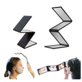 Tri-Fold 4-Sided Folding Mirror - Portable Beauty Mirror