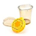 Handheld Dual Press Manual Juicer With Scale Measuring Cup