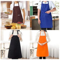 Waterproof PVC Bib Apron with Front Pocket