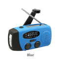 Solar Hand Crank Radio With Flashlight