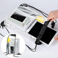 Large Clear Waterproof Stadium Drawstring Backpack