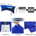 6' Stretch Table Cover