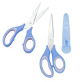 Student Scissors with Rubber Grip and Protective Sheath