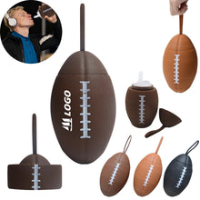 25oz Silicone Football Water Bottles