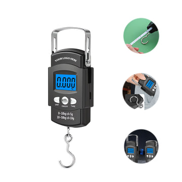 110 Lbs Portable Electronic Digital Scale /w 3.3 ft Tapeline