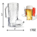 17Oz Cowboy Boot Plastic Drink Mugs