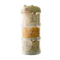 Eco-Friendly Material Portable Free Combination Dog Food Cup