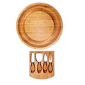 Bamboo Cheese Board Set